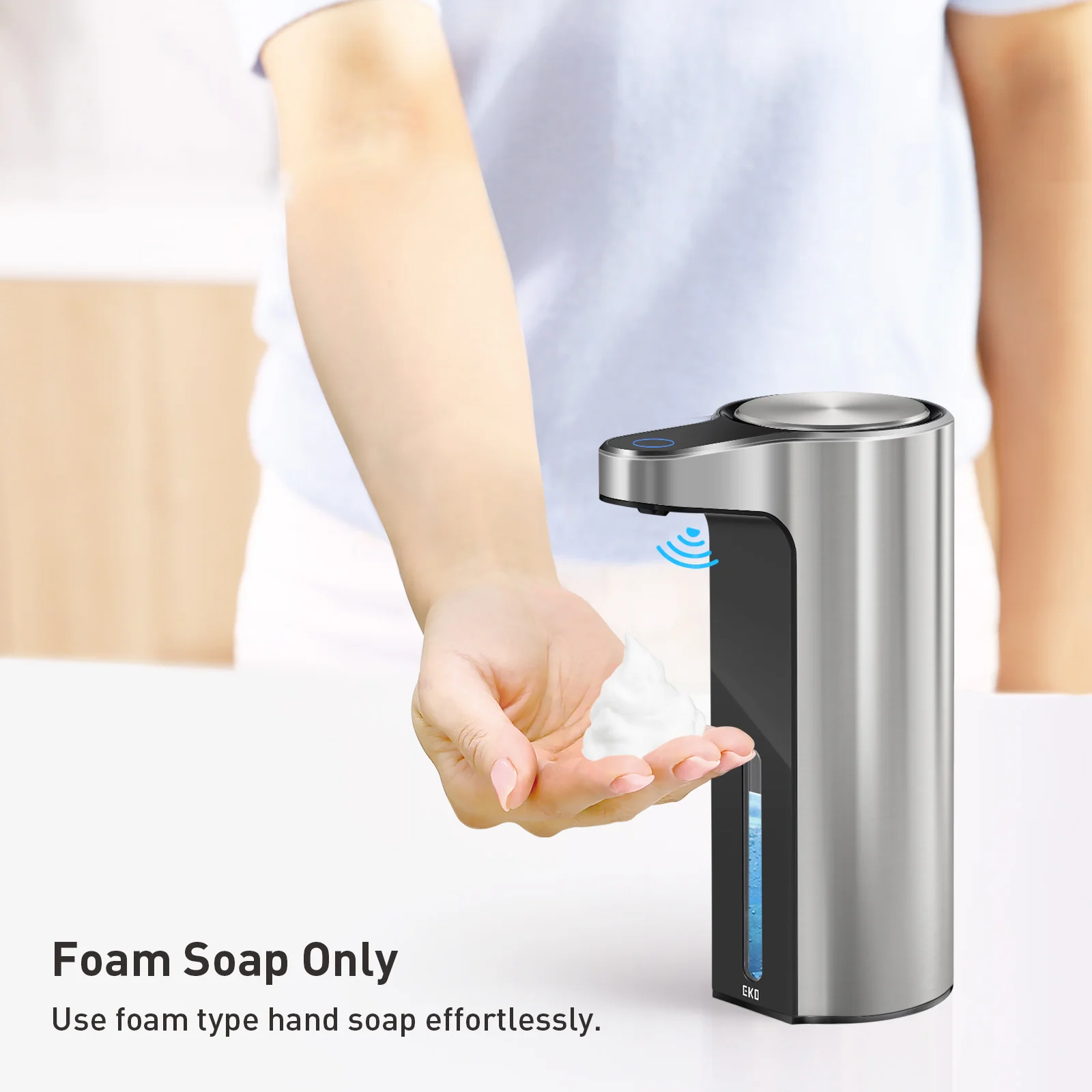 Aroma Smart Foaming Soap Dispenser - Stainless Steel - Image 3