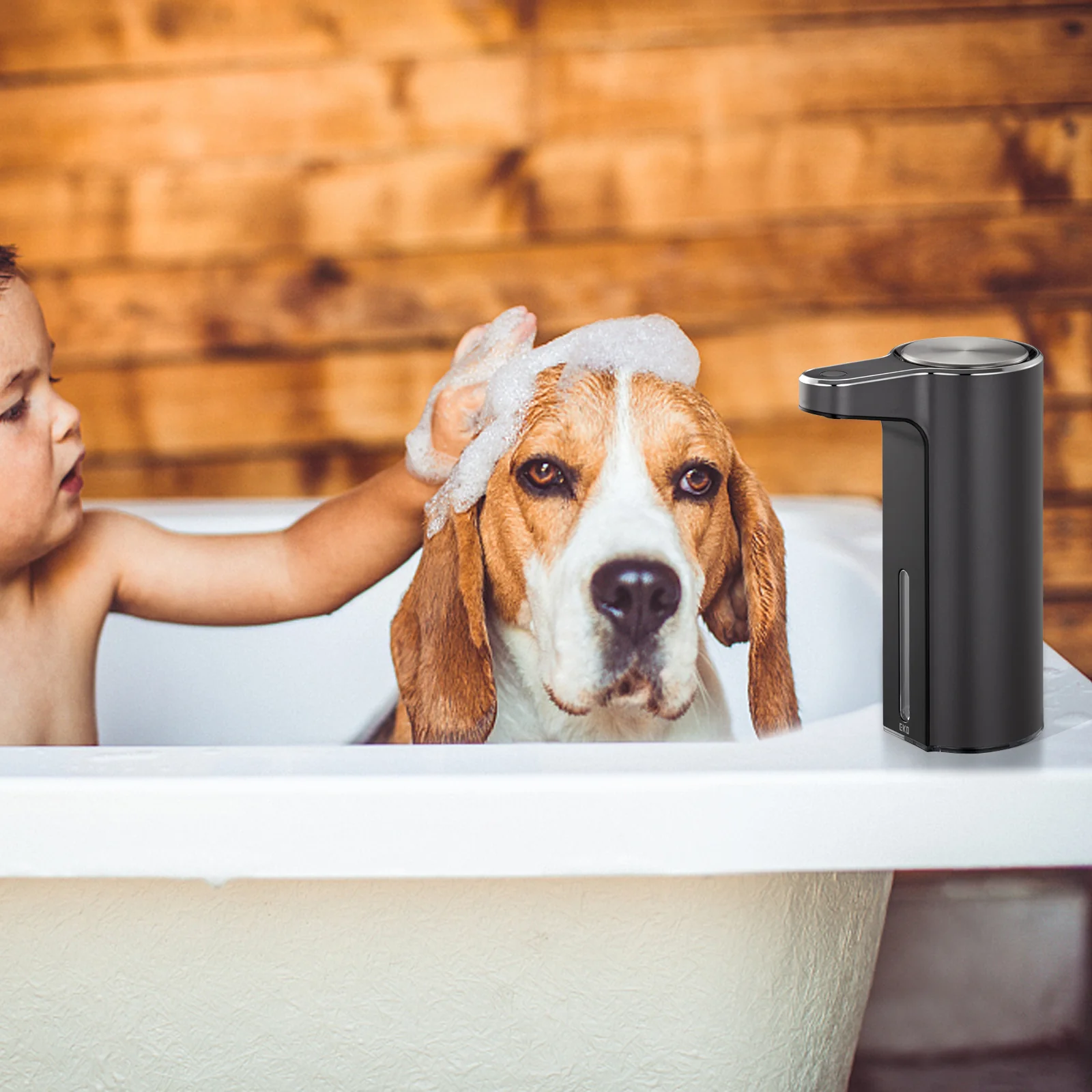 Aroma Smart Liquid Soap Dispenser - Dark Gray - Image 10