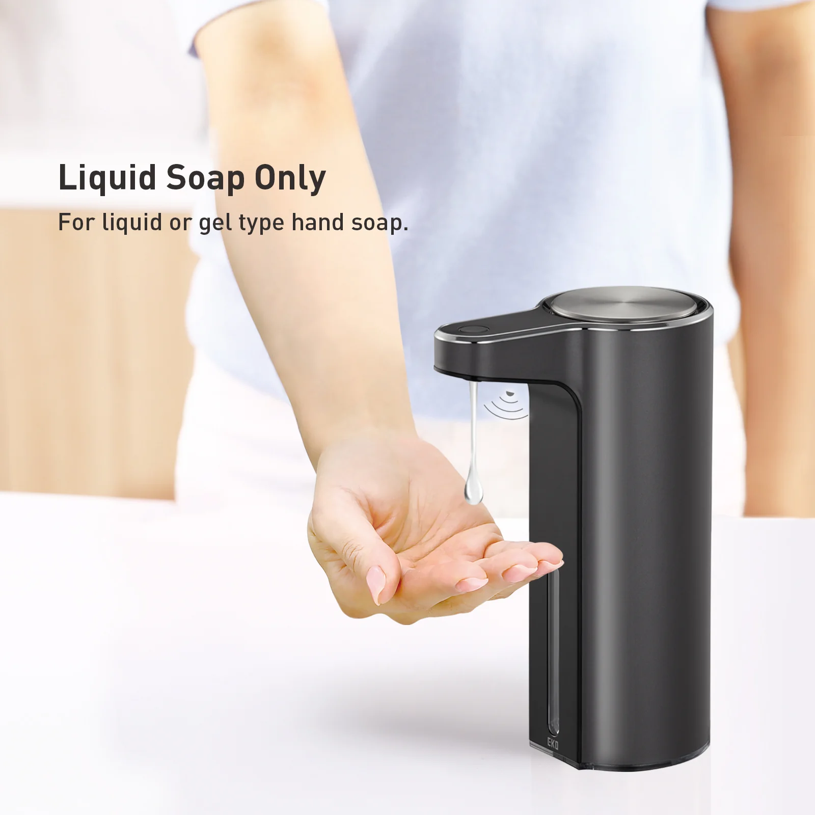 Aroma Smart Liquid Soap Dispenser - Dark Gray - Image 8