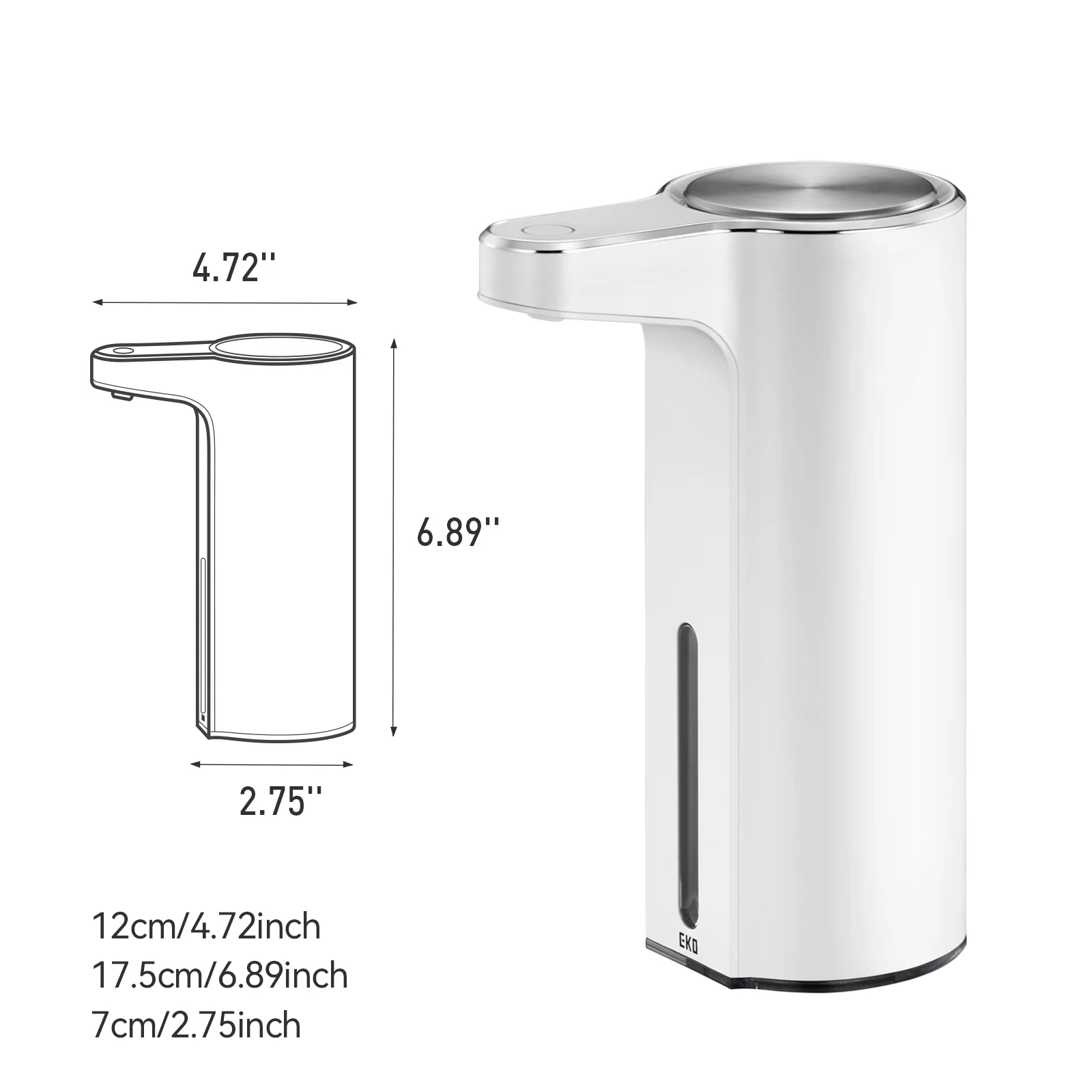 Aroma Smart Liquid Soap Dispenser - White - Image 7