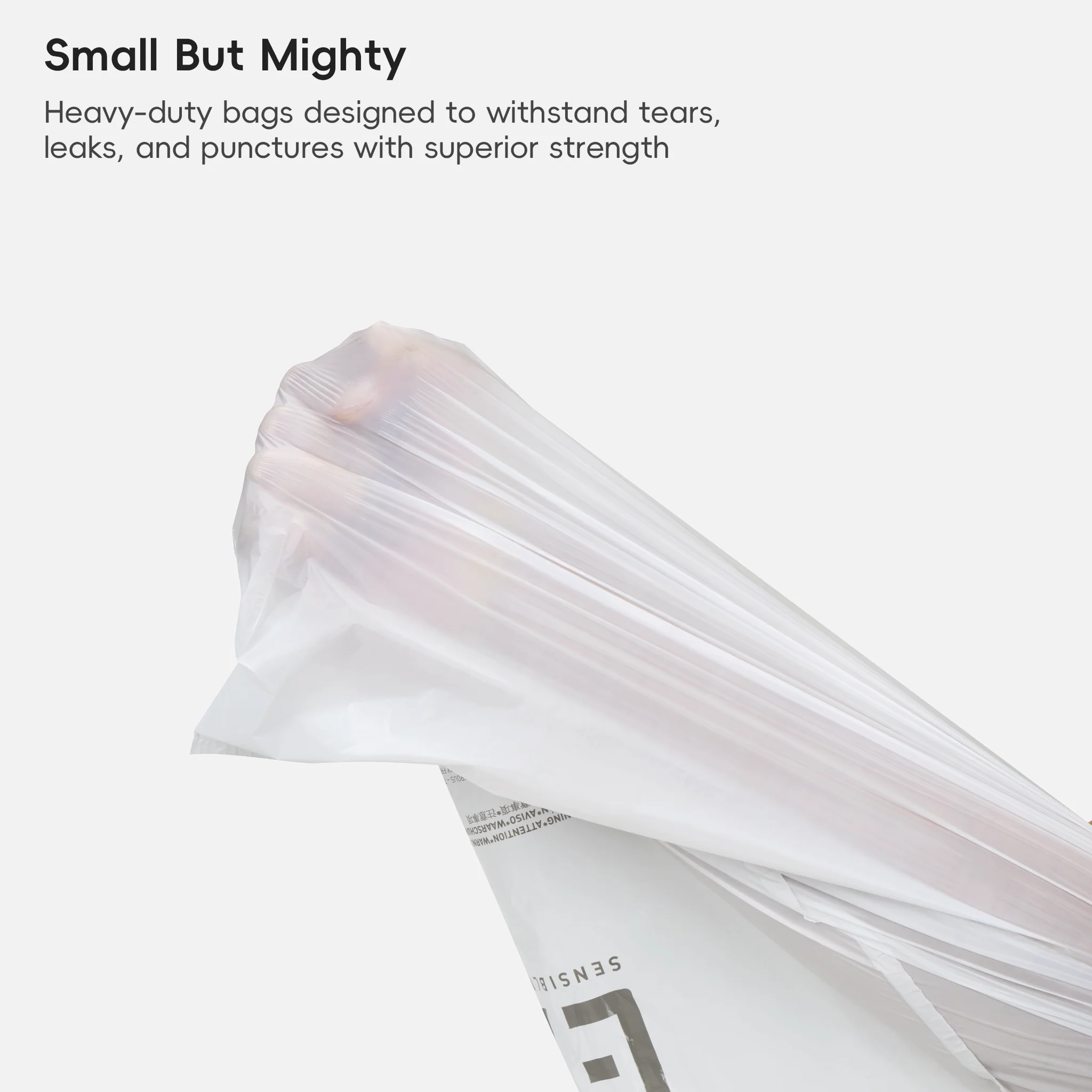 Code G - 21 Gallon Easy-Dispense Roll Trash Bag - 240 Count - Image 3