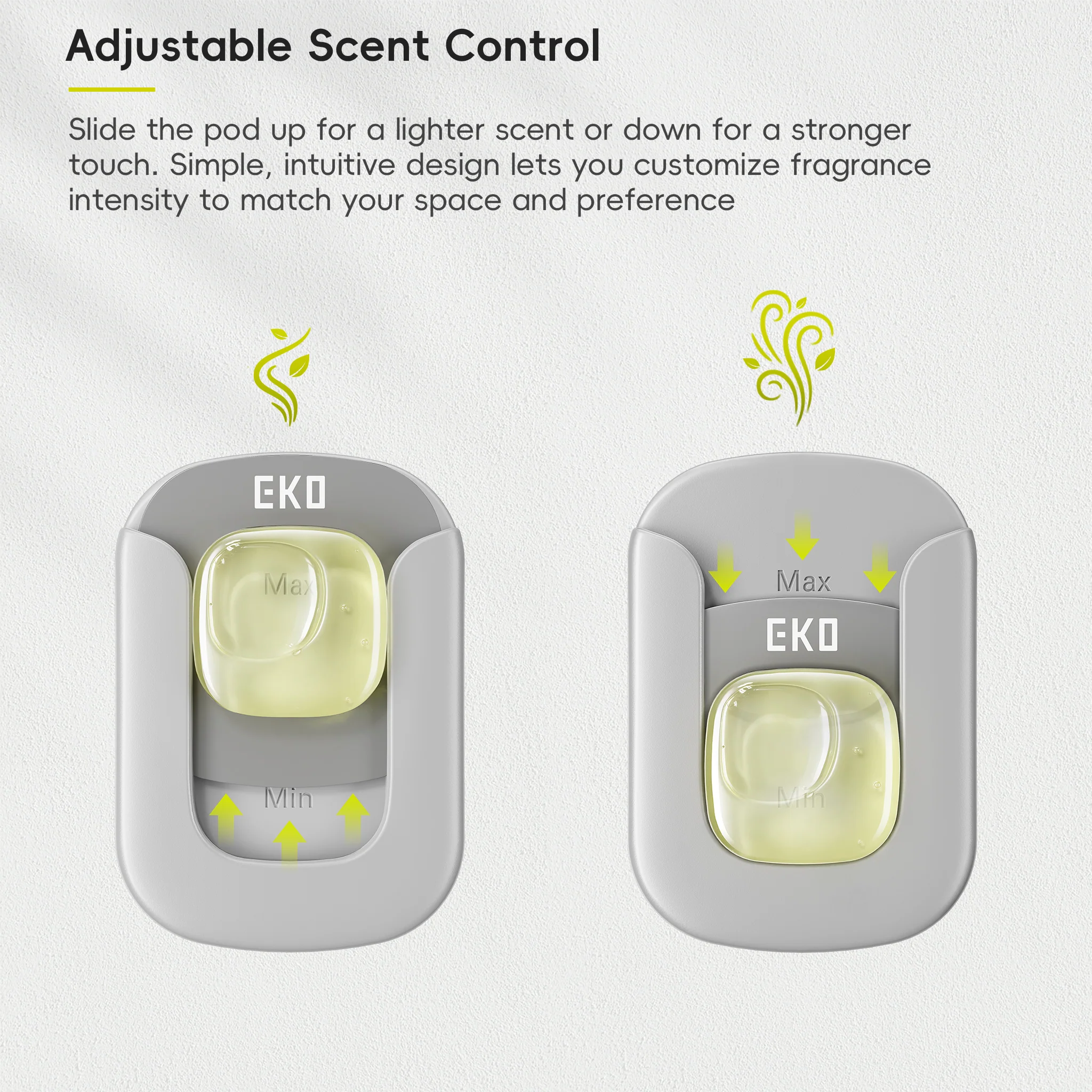 Deodorizer Pod Kit with Refillable Holder, Plant-Based Odor Eliminator for Trash Can - Image 10