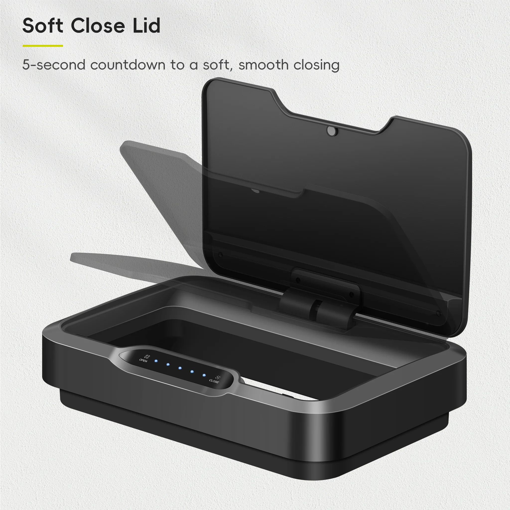 Lid for EK9278TP-50L-MBS Mirage-T Sensor Can Matte Black - Image 5