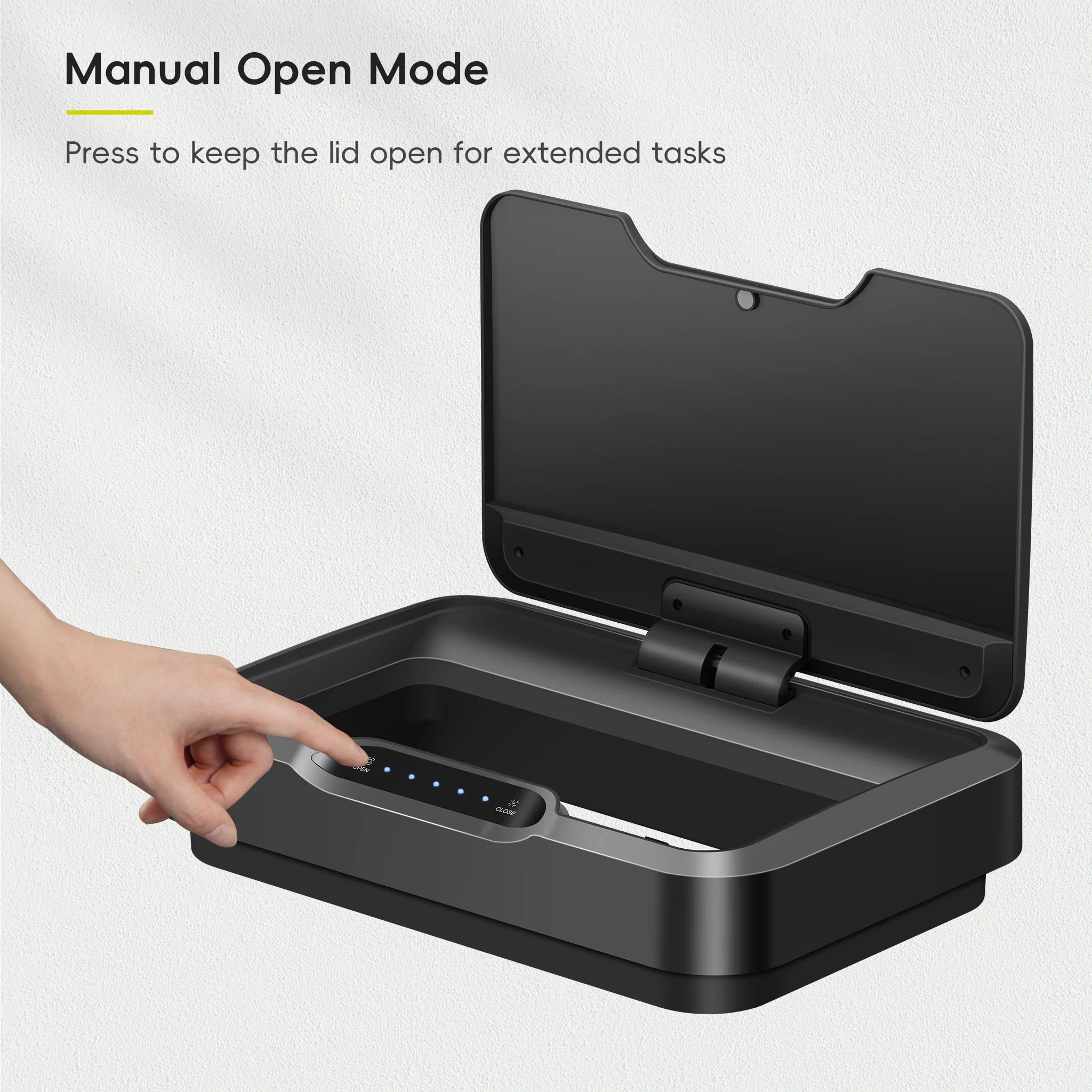 Lid for EK9278TP-50L-MBS Mirage-T Sensor Can Matte Black - Image 9