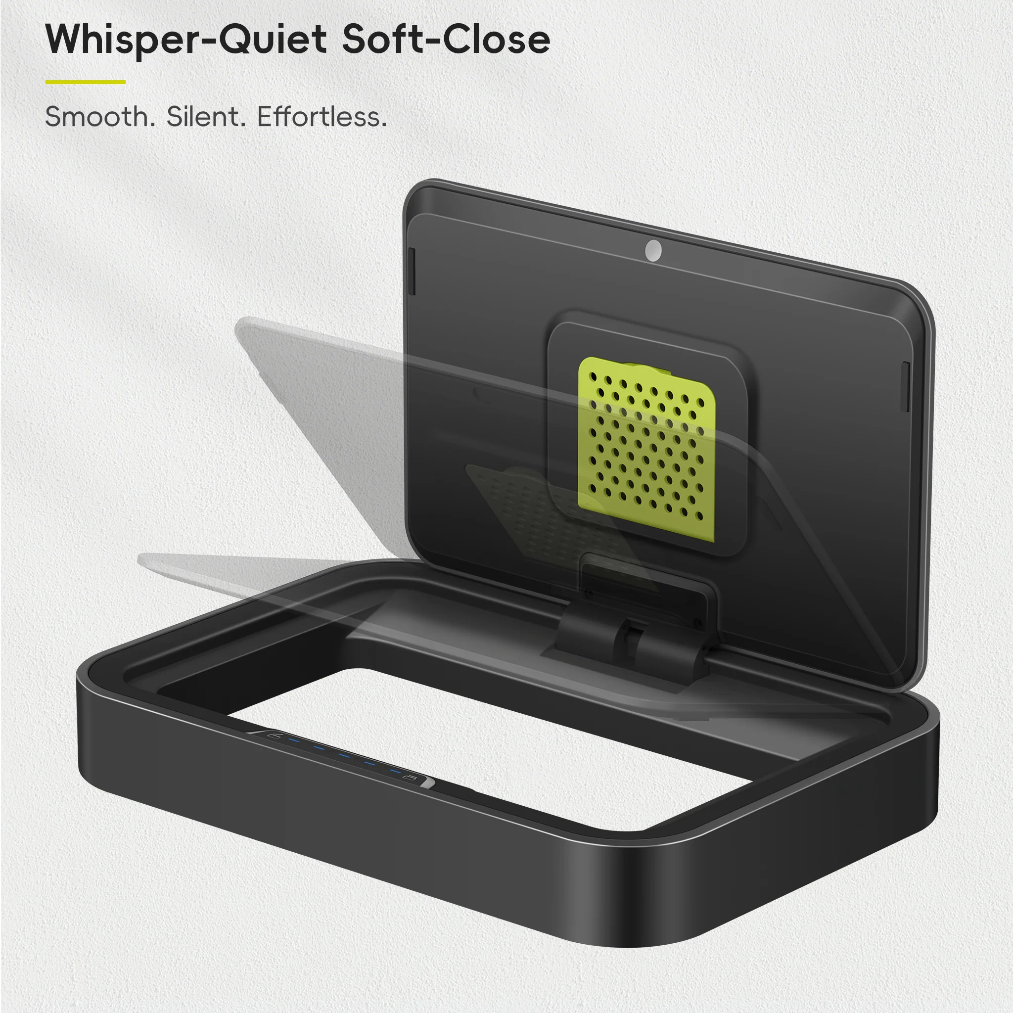 Lid for EK9378P-50L- MBS Deluxe Mirage-T Sensor Can Matte Black - Image 5