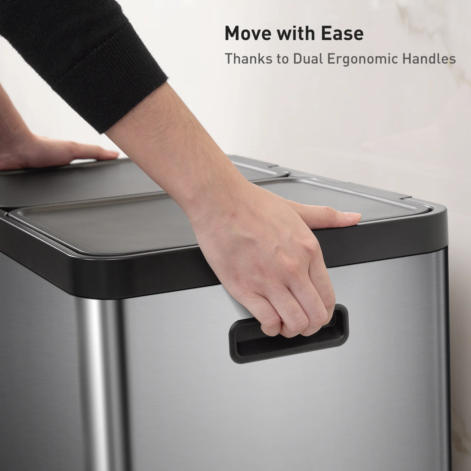 Essential Step Recycling Can - Dual Compartment 30L+30L - Image 8