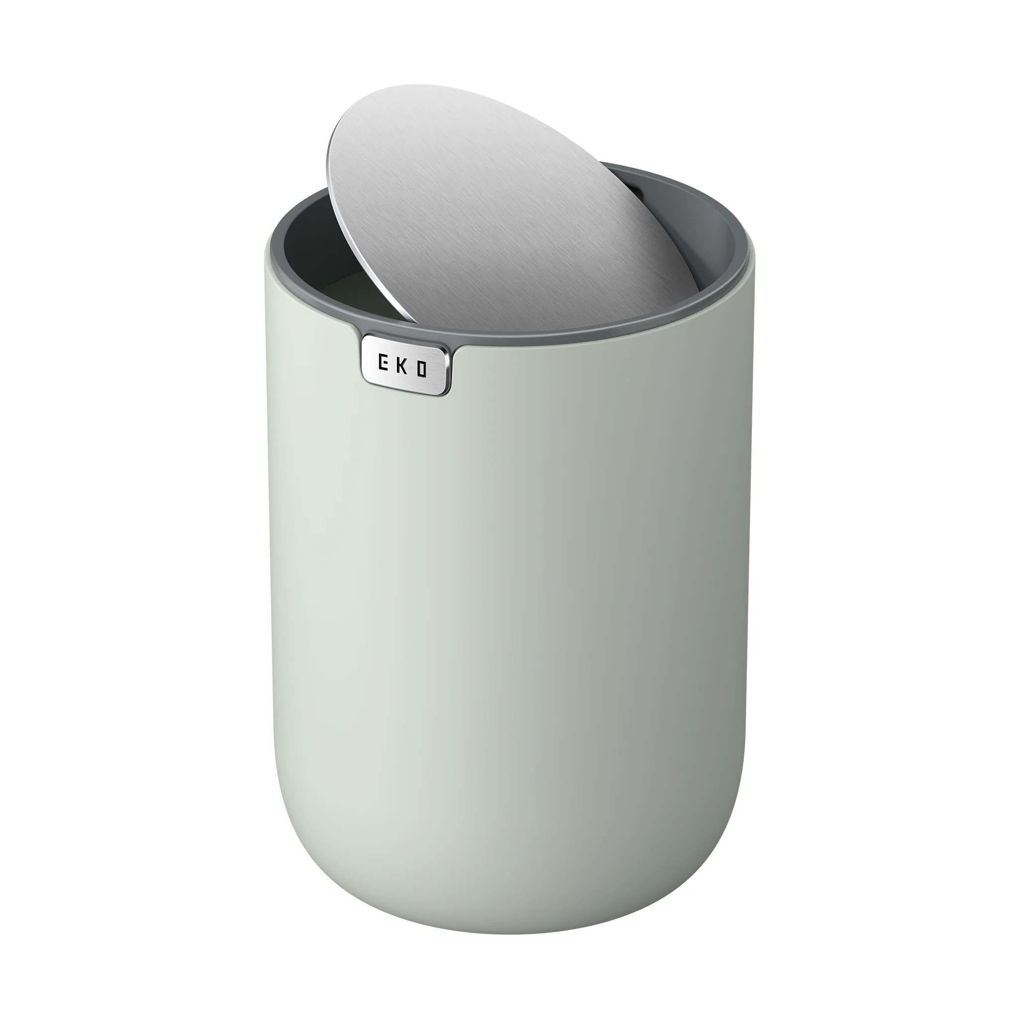Fandy Table Bin with Swing-Top Lid - Sage 1.5L / 0.4 Gal - Image 3