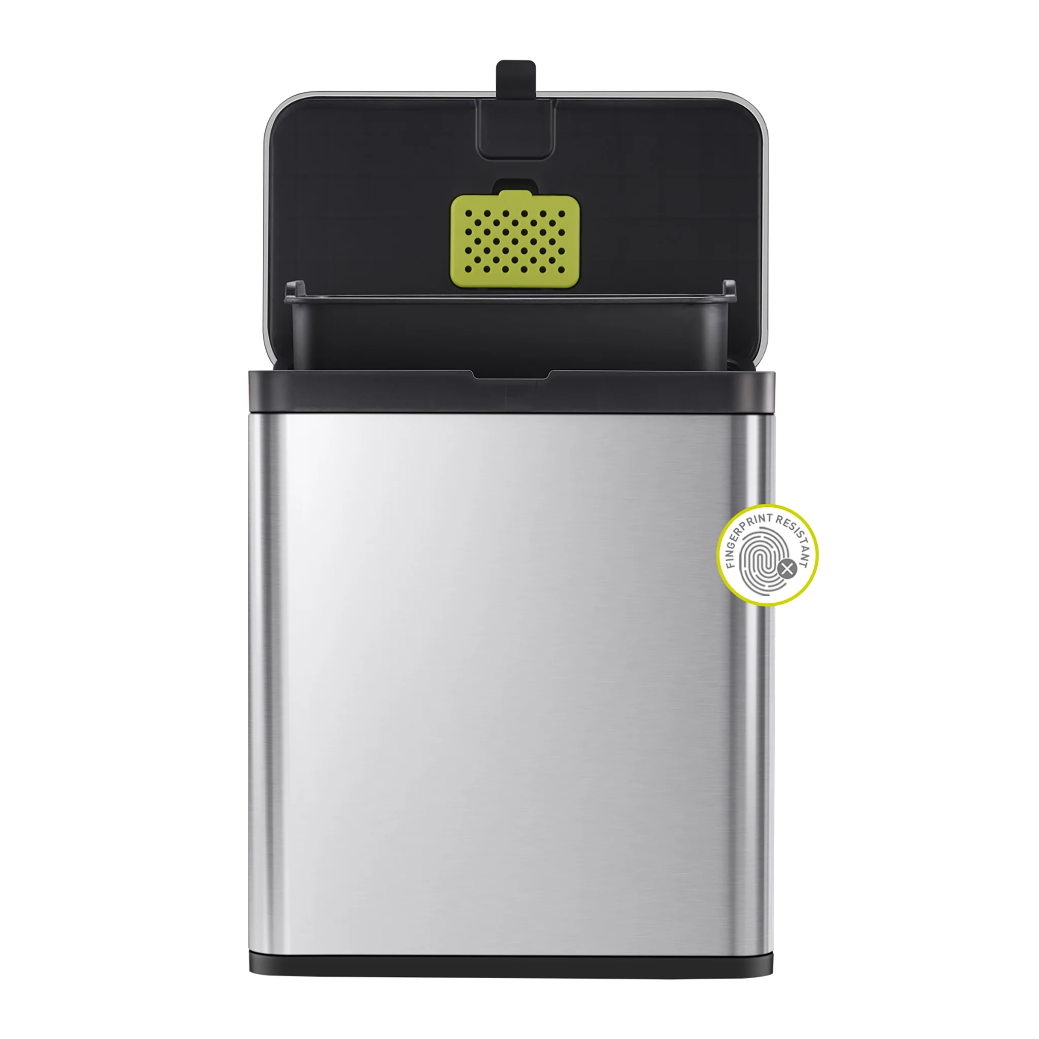 Deluxe Puro Compost Bin with Liner - 7L / 1.85 Gal (Stainless & Black) - Image 10