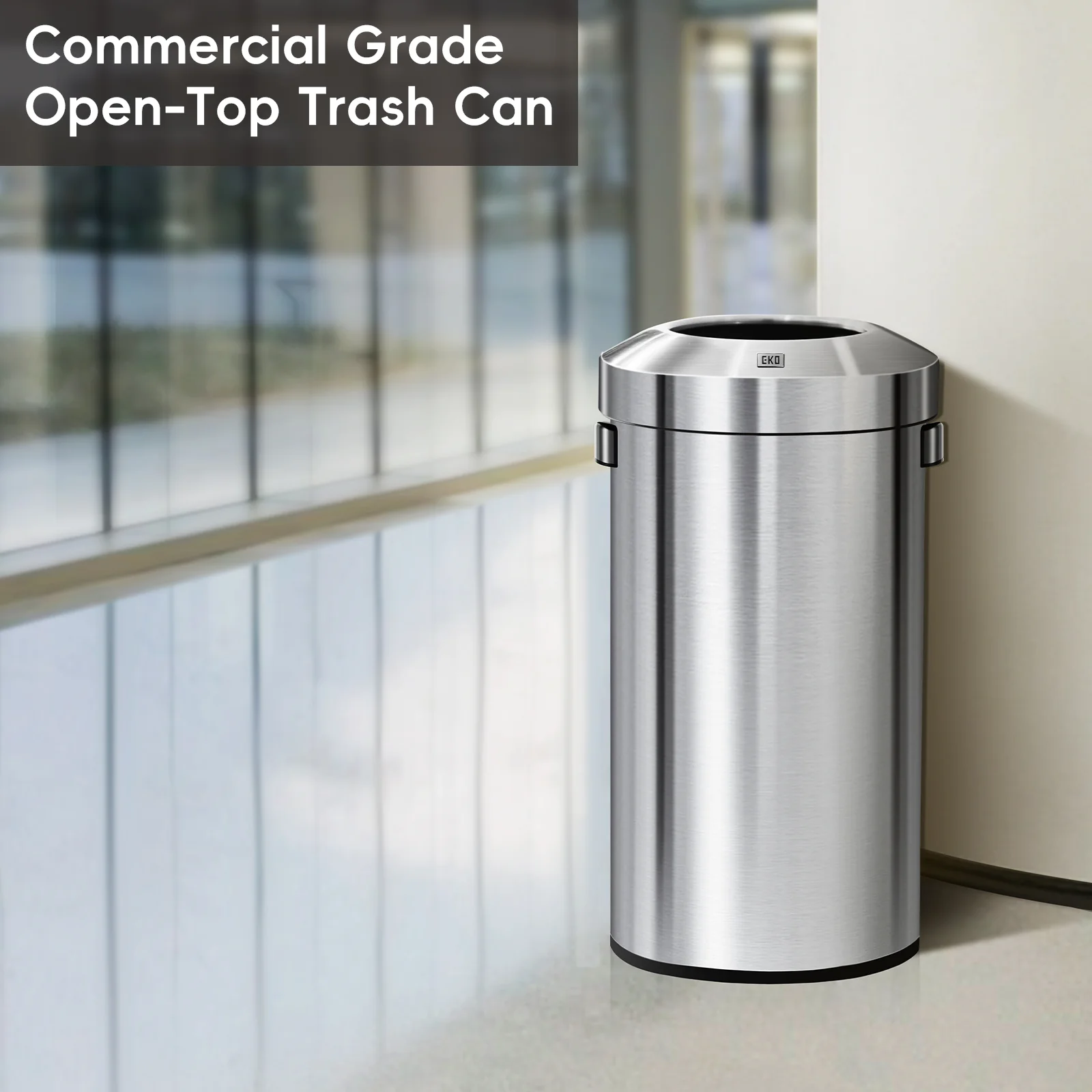 Urban Round Open Top Can Commercial Grade – 90L / 23.7 Gal - Image 3