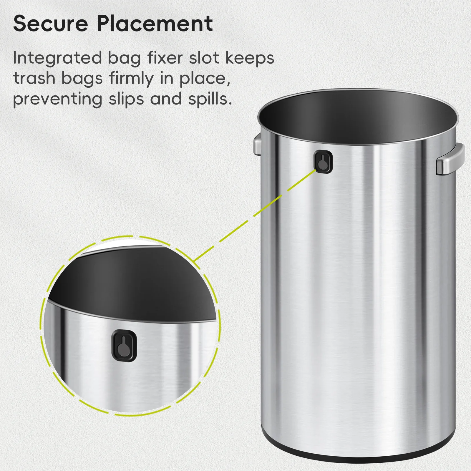 Urban Round Open Top Can Commercial Grade – 90L / 23.7 Gal - Image 6