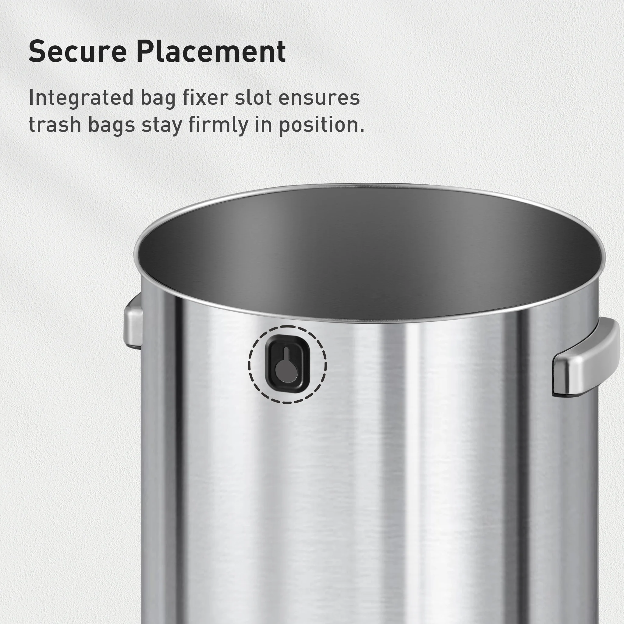 Urban Round Open Top Can Commercial Grade - 60L / 16 Gal - Image 6