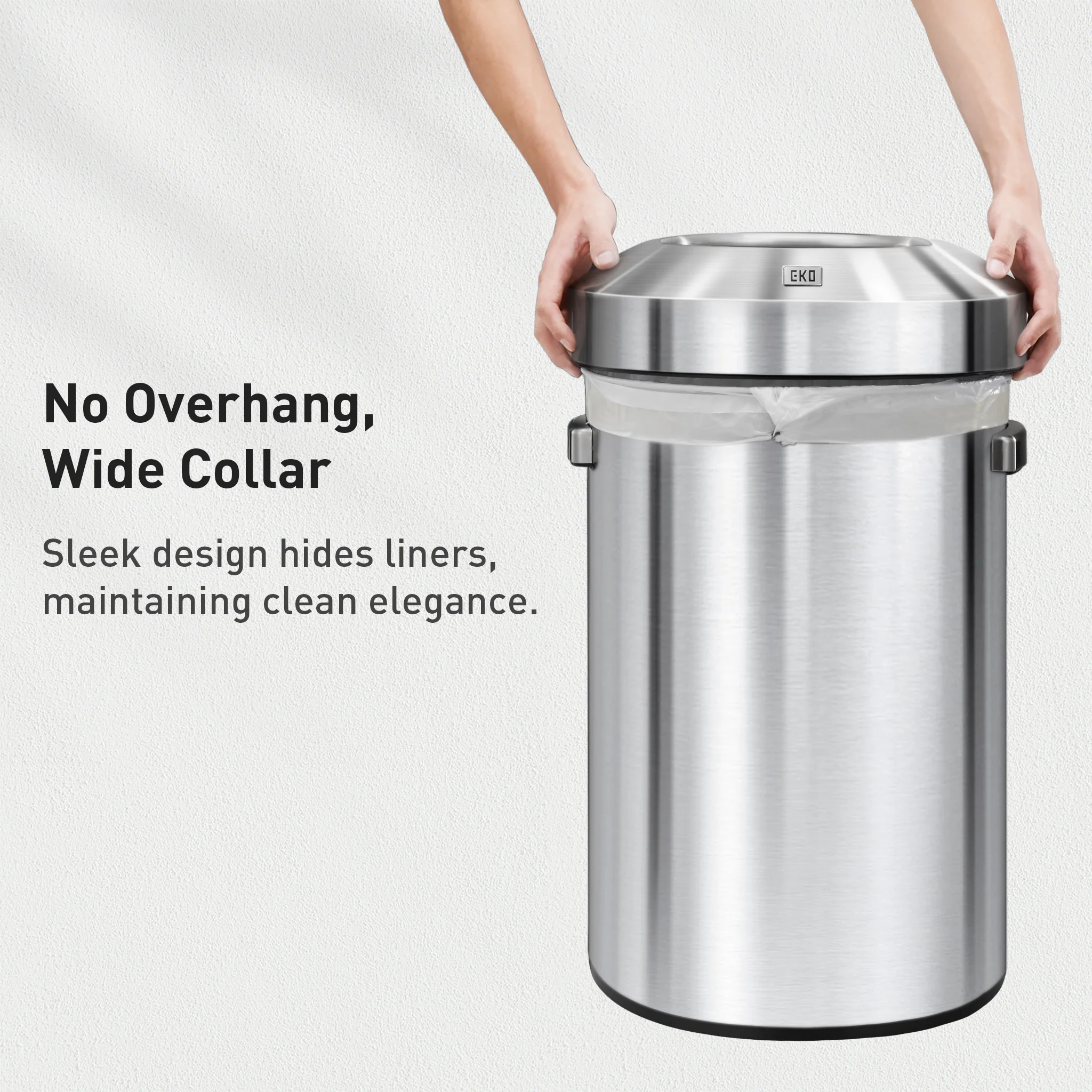 Urban Round Open Top Can Commercial Grade - 60L / 16 Gal - Image 7