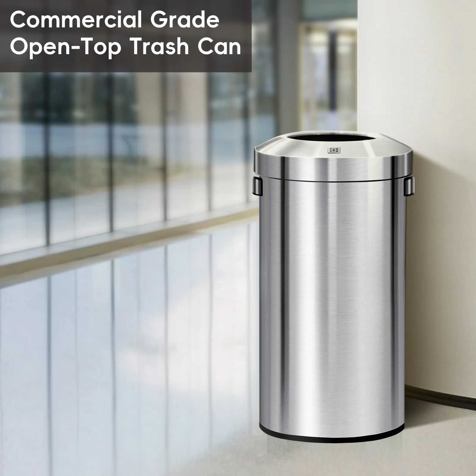 Urban Round Open Top Can Commercial Grade - 120L / 32 Gal - Image 3
