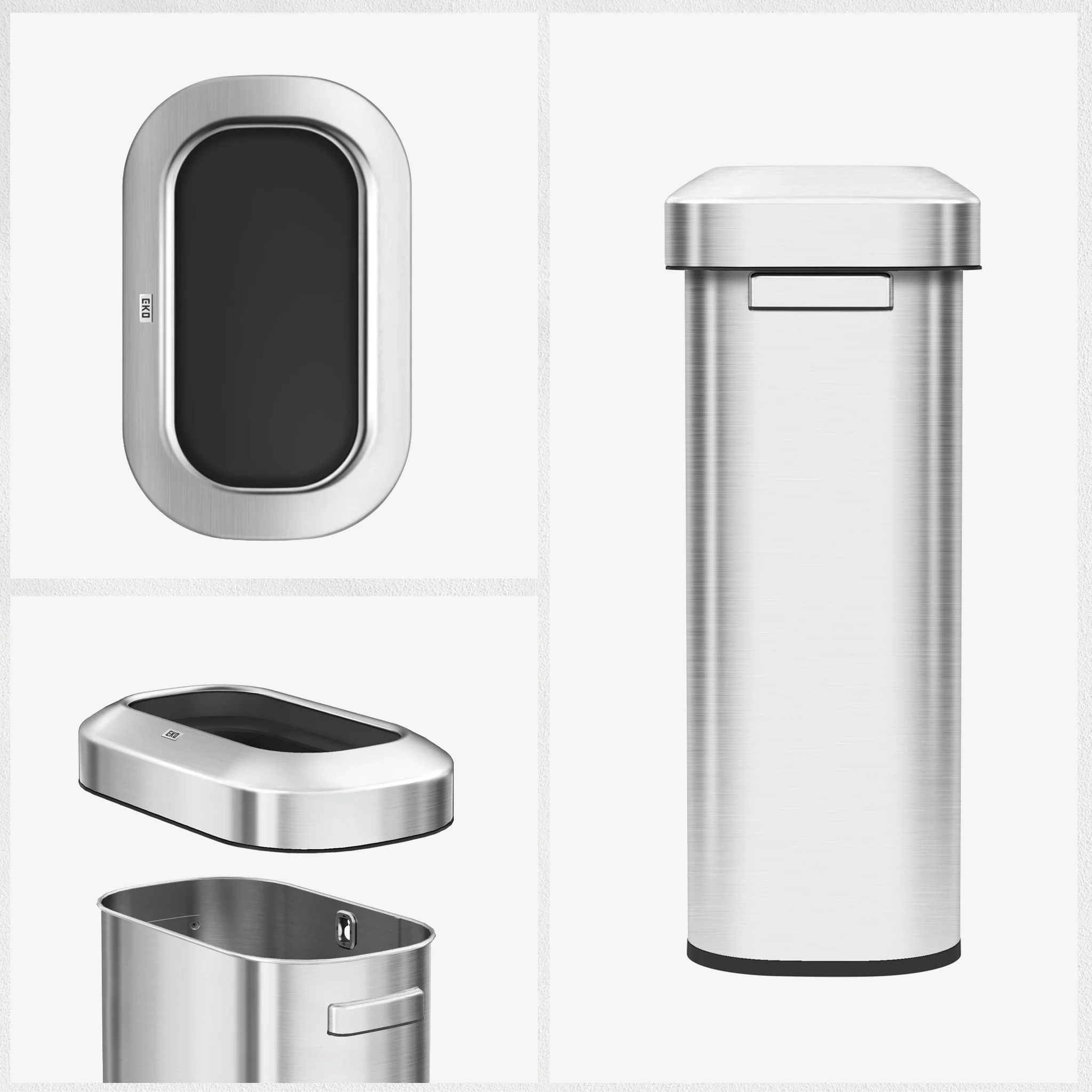 Urban Slim Open Top Can Commercial Grade - 90L / 23.7 Gal - Image 4